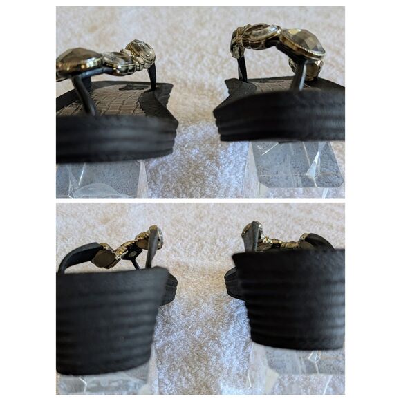 Grandco jeweled thong sandals  Sz 9 - Picture 7 of 9